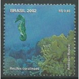 C2465 RECIFES CORALÍNEOS DESTACADO DO BLOCO 125 - 2002 - 10.527 Mint